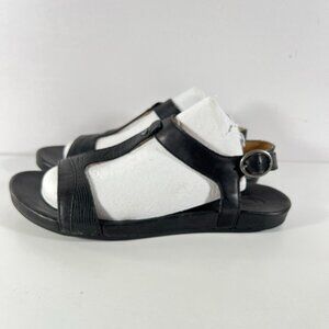 OluKai Sandals Hi'Ona Women's Size 10 Black Strappy